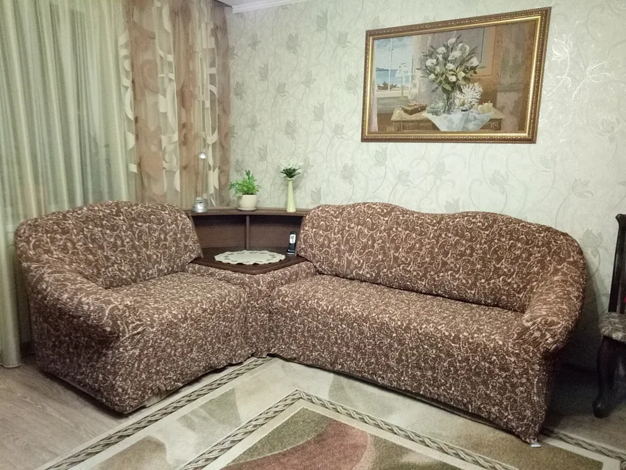 ЧЕХОЛ НА УГЛОВОЙ ДИВАН С ПОЛКОЙ ВИСТА ИНКА