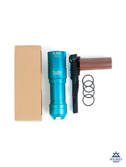 Фонарь подводный Scuba Brothers Flash BLUE 2000Lm L2, теплый белый