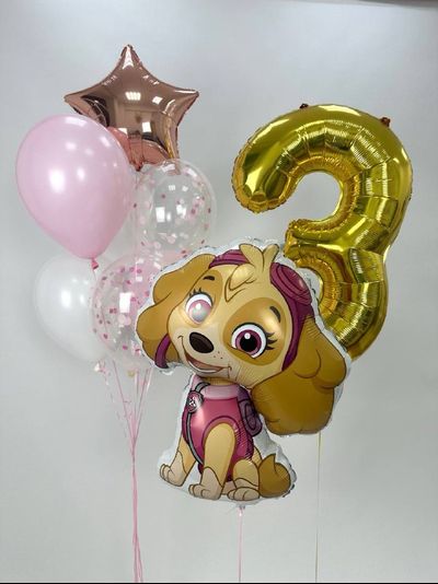 Набор шаров милый Щенок №6
