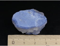 Дюмортьерит в кварце, Бразилия (30*23*16 мм, 18 г) №27206