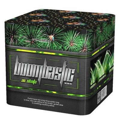 Батарея салютов BOOMBASTIC (1,5" / 36 залпов)
