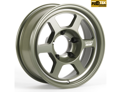 Комплект дисков R16 6,5J ET+0 5*139,7 RAYS 61143-DS171 Зеленый матовый с полировкой (81396)