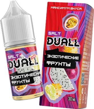 DUALL EXTRA SALT (20 MG) 30ml - ЭКЗОТИЧЕСКИЕ ФРУКТЫ