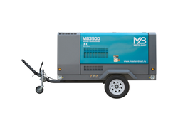 Винтовой компрессор Master Blast MB-390D-10+AC (дизельный с осушителем)