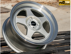 Комплект дисков R15 7,0J ET+35 4*100 RGW YL5926 Серебро с полированным ободом (T514)