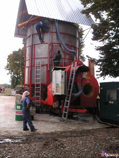 Мобильная зерносушилка FRATELLI XL 350