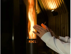 Уличный пеллетный камин