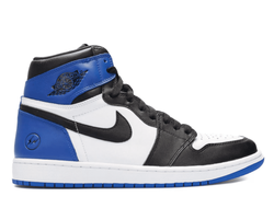 Nike Air Jordan Retro 1 High (Синие с черным) Арт3