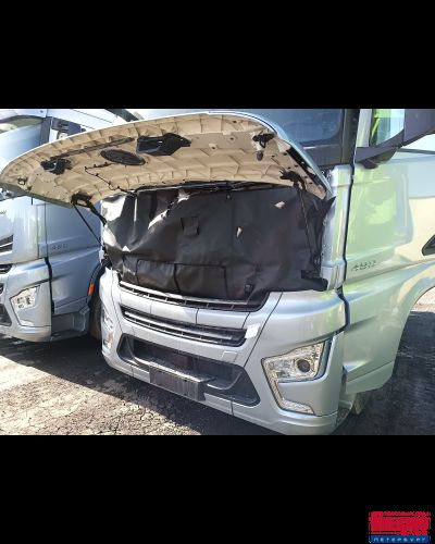 Утеплитель/ветрозащита капота-решетки Shacman X6000 (1-слойный)