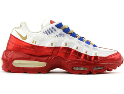 Nike Air Max 95 (Красные с белым) фото