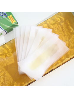 Восковые полоски для депиляции лица Deep Depil, с алоэ вера, 20 шт.