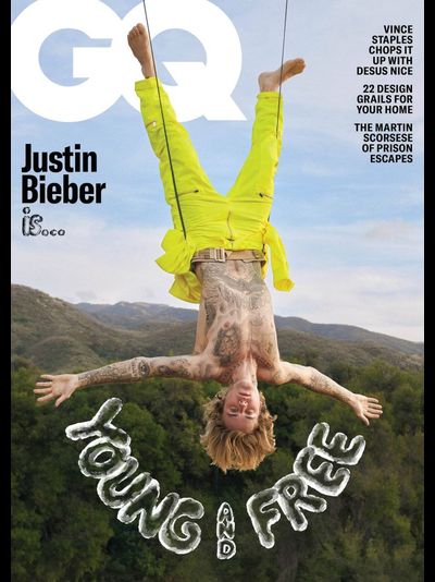 GQ USA Magazine May 2021 Justin Bieber Cover Мужские иностранные журналы в Москве, Intpressshop