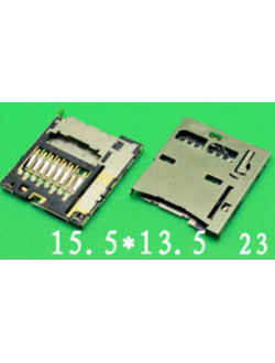 Коннектор MMC №4 Samsung i8160, S7562, i9300 (KA-023)