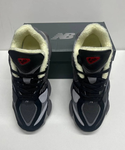 New Balance 9060 Black Castlerock зимние