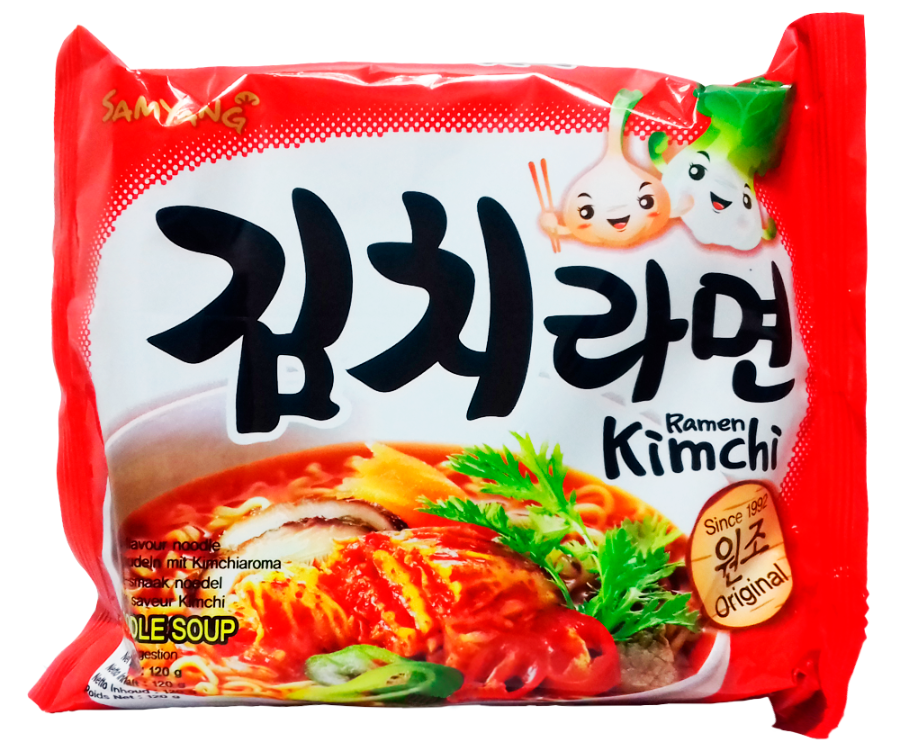 Рамен с аутентичным вкусом КИМЧИ Samyang (Ю. Корея)