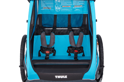 THULE Coaster XT велосипедный прицеп-коляска для 2-х детей