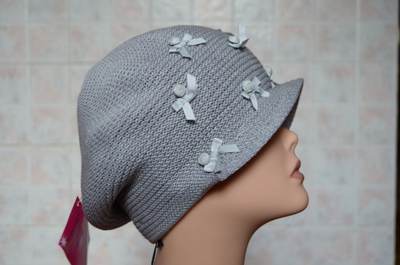 серая женская кепка италия женская