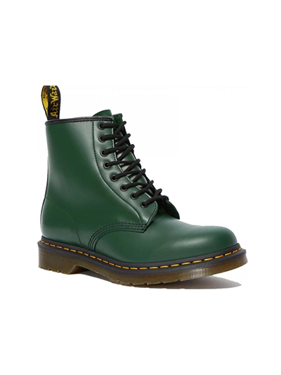 DR MARTENS 1460 GREEN SMOOTH