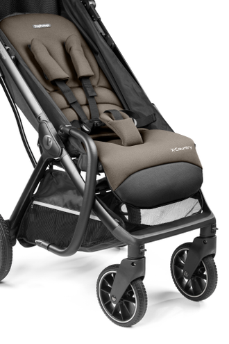 Коляска прогулочная и автокресло Peg Perego X-Country Pine Bark (Lounge)
