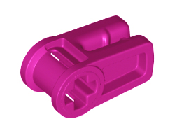 Technic, Axle and Wire Connector, Magenta (49283 / 6263193)