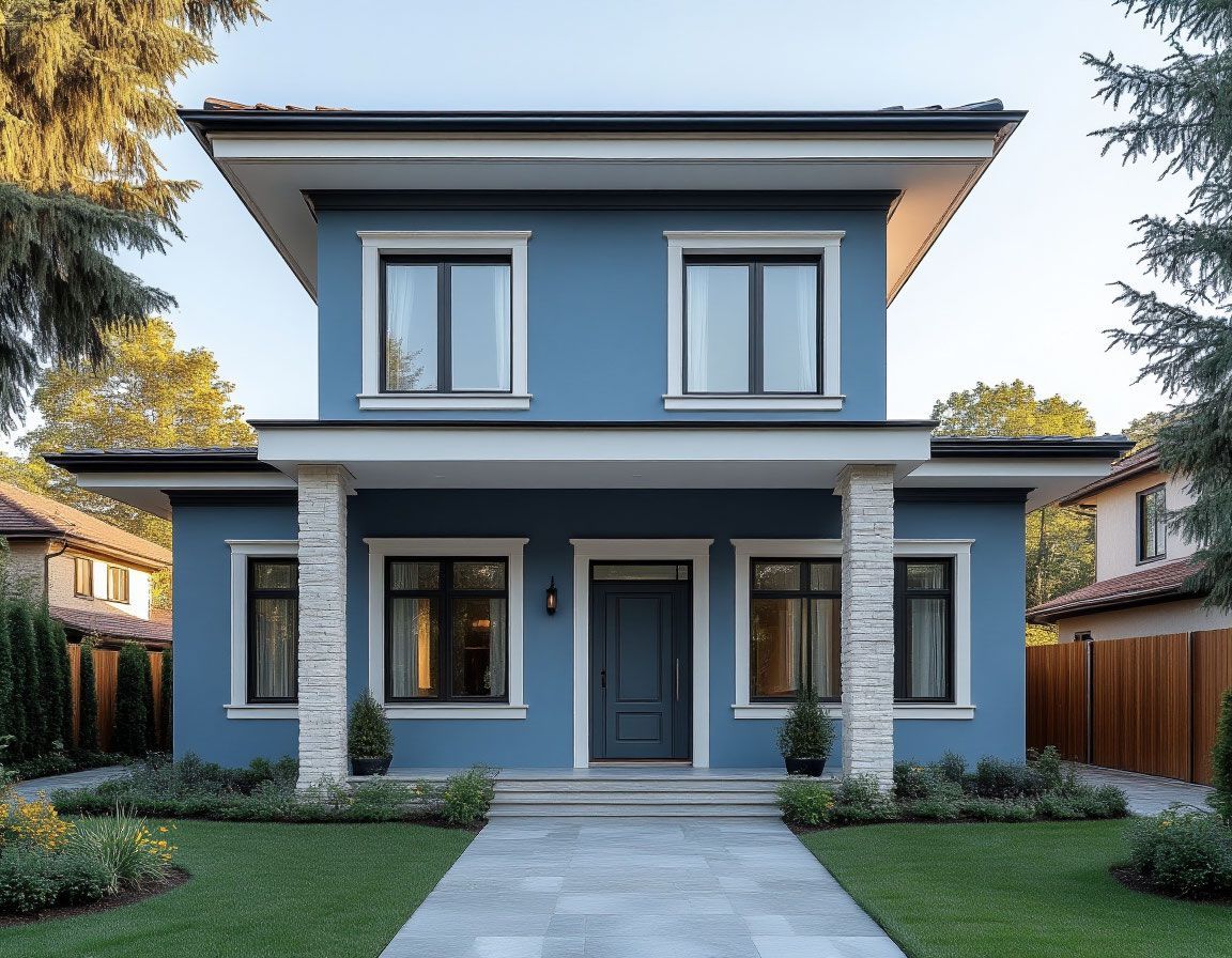 Как утепление фасада сочетается с полиуретановым декором