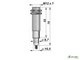 Индуктивный взрывозащищенный датчик SNI 02-2-D резьба М12х1