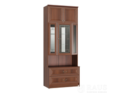 Гостиная Янна - Шкаф для посуды Орех Пегас