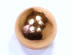 Шар Медь, полированный, в ассортименте (30 мм, 126 г) №14676