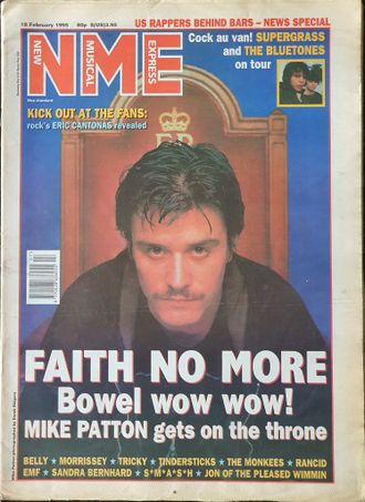 NME Magazine 18 February 1995 Faith No More Cover Иностранные музыкальные журналы, Intpressshop