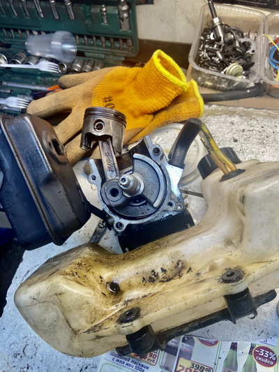 Коленвал бензокоса китай 43 52 сс