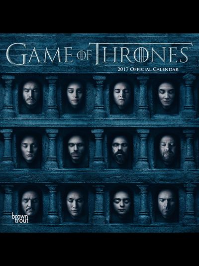 Game Of THrones Official Календарь 2017 ИНОСТРАННЫЕ ПЕРЕКИДНЫЕ КАЛЕНДАРИ 2017, Game Of THrones Offic