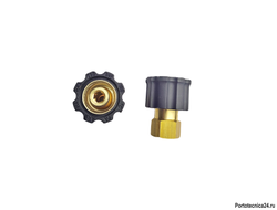 Переходник гайка М22х1,5; гайка 1/4"