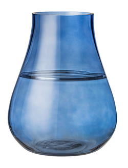 ВАЗА дизайнерская синяя 20Х25 см