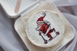 Бенто торт "Дед мороз"