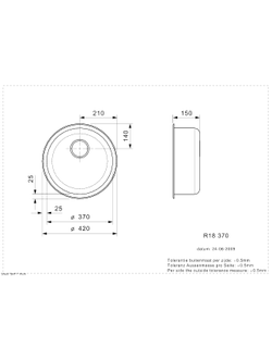 Мойка Reginox R18 370 OKG lux