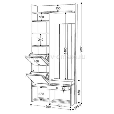 Прихожая Гретта Эльза-1