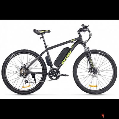 Электровелосипед INTRO Sport (Черно-зеленый)