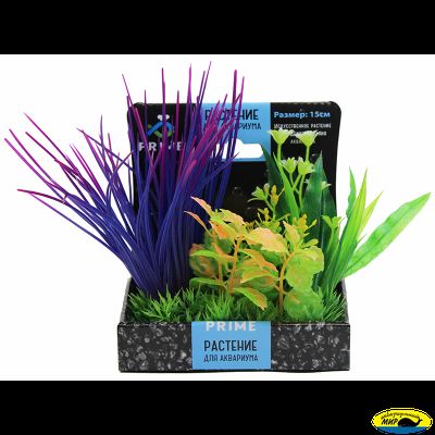 617M-PR Композиция из пластиковых растений 15 см Prime M617