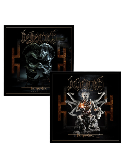 BEHEMOTH - APOSTASY - DELUXE  BOX SET  COBALT AETER 333 копии с автографами