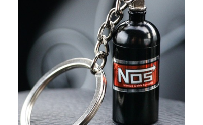 Брелок «Закись азота», металл ЧЁРНЫЙ