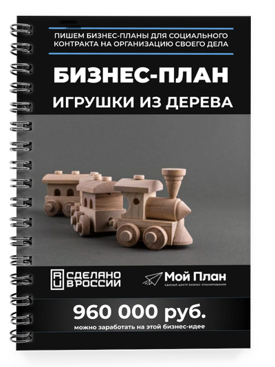 Запускаем производство эко - игрушек за счет соцконтракта и бизнес-плана с расчетами