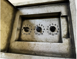Box with switches