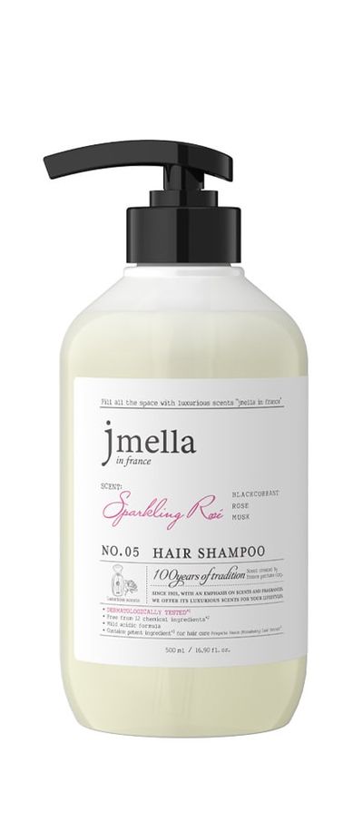 JMELLA IN FRANCE. Шампунь для волос парфюмированный &quot;Сияющая роза&quot; SPARKLING ROSE HAIR SHAMPO (500 мл)
