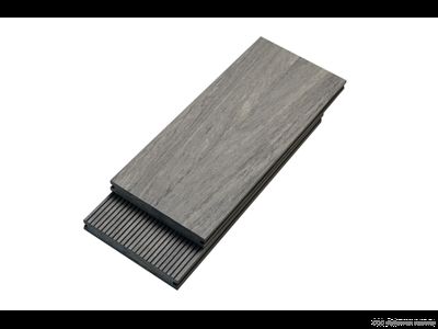 Террасная доска Bruggan Multicolor полнотелая Grey