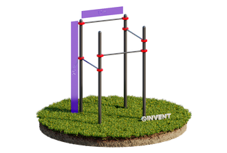 Комплекс 4 перекладины квадрат INVENT