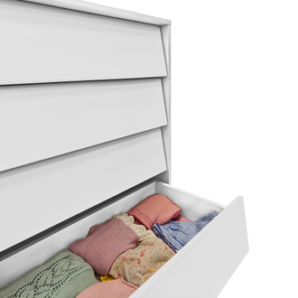 Пеленальный комод Sweet Baby Dante, Белый / Белый