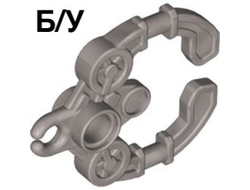 ! Б/У - Hero Factory Weapon, Handcuff, Flat Silver (98562 / 6124041) - Б/У