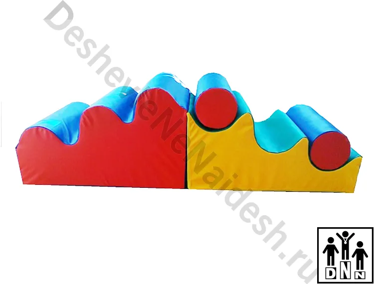 Мягкий модульный Спортивный комплекс Ручеек