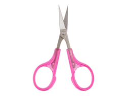 Ножницы "Gamma" ROS-02 для рукоделия в блистере 100 мм розовые