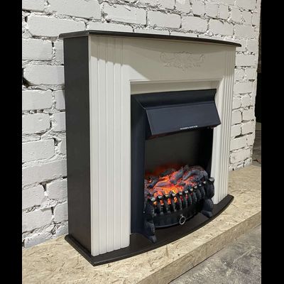 Электрокамин Лион WT-B с очагом Fobos